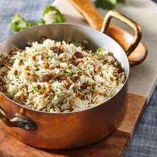 Basmati rice with lentils
