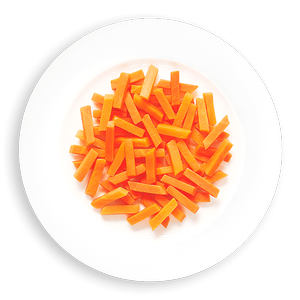 Bonduelle Minute Carrot Sticks Julienne 4 x 2.5 kg