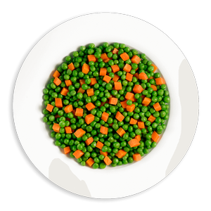 Bonduelle Peas & Carrots Diced 6 x 2.84 L