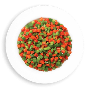 Arctic Gardens Peppers Diced Red and Green 1 x 20 lbs